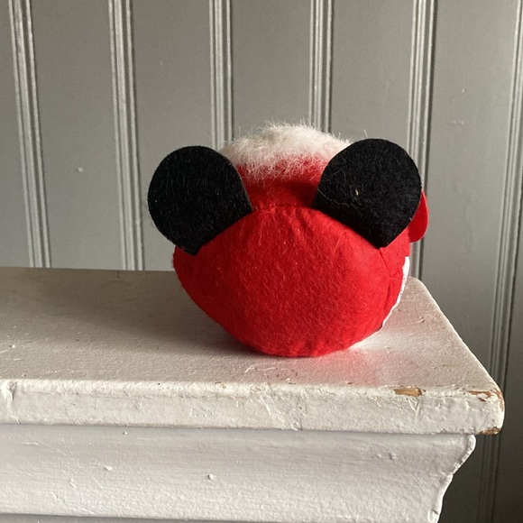 NWT-14” Red Christmas Holiday Gnome Decorstion w/ Red, Cream & Green Sweater Hat - Picture 16 of 17